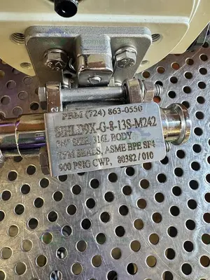 Used PROMATION P1.B-24N4-DC PRECISION ACTUATION VALVE 135 LBS /15NM W/ 3.4" VALVE Valves/Fittings California US | Equipment Lab #1418449