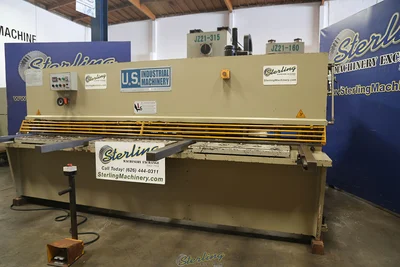 Used U.S. INDUSTRIAL US1025MS Power Squaring Shears (Inch) California US | Sterling Machinery Exchange #1467199