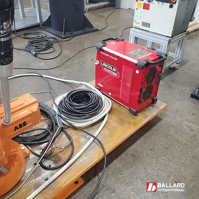 ABB IRB 4600-20/2.5 Welding Robot w/ IRC5 Controller & Lincoln R450 Weld Package