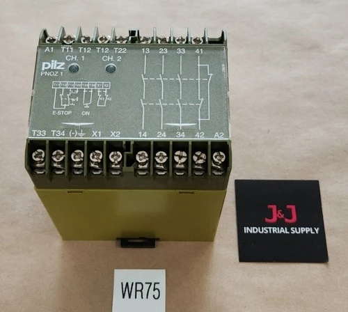Used Pilz PNOZ 1 3S 1O Relays & Switches Indiana US | J&J Industrial Supply #532427