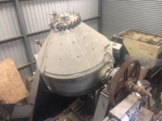 2,000 L S/S Winkworth Double Cone Vacuum Drier Type DC 2000