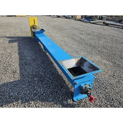 Used 12"dia. X 14' L Orthman Industrial Screw Auger Conveyor