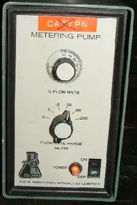 QTY. 1. INSTRUMENTATION SPECIALTIES CO. METERING P...