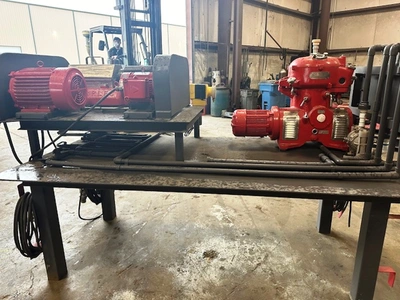 Sharples P600 and Westfalia OTA 7 centrifuge test system.