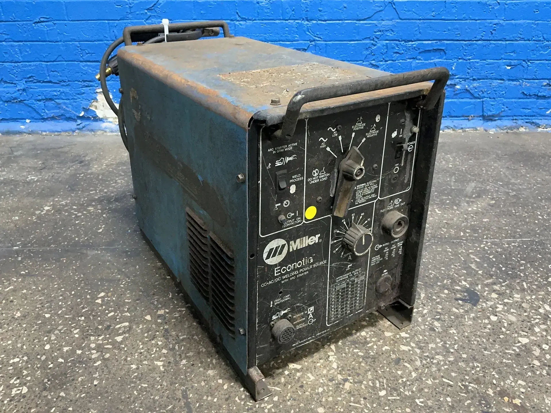 Used MILLER ECONOTIG Arc Welders Ohio US | HGR 24 #1498566