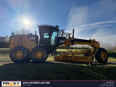Used 2010 CATERPILLAR 12M Motor Graders Virginia US | Proxy Equipment #1567997