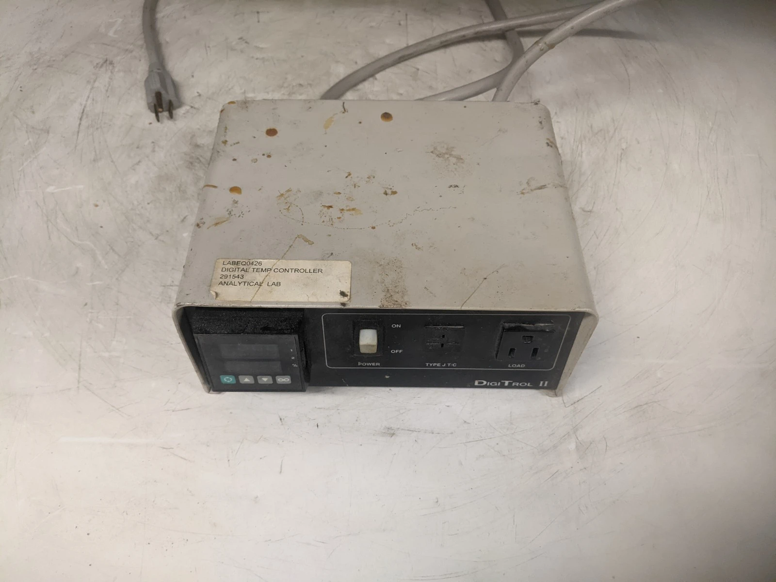 Glass- Col Digi Troll II 104A-PL612 Digital Temp. Controller