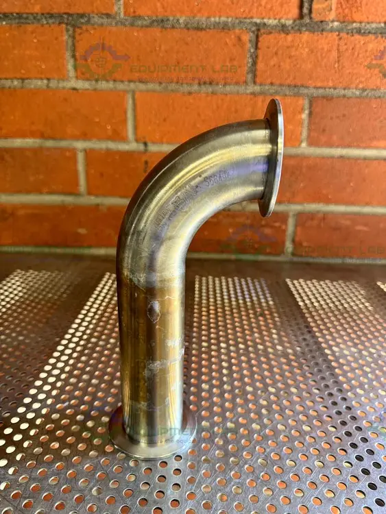Used ALFA LAVAL STAINLESS STEEL  90 DEGREE KF 50  ELBOW NIPPLE VACUUM FITTING Valves/Fittings California US | Equipment Lab #1334499