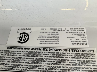 Used SAMSUNG DVG55CG7100W Dryers Michigan US | Miedema Asset Management Group #1769210