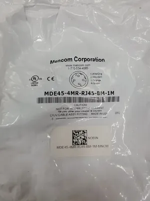 USED Mencom Inc MDE45-4MR-RJ45-BM-1M