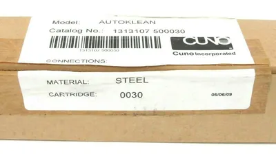 NEW CUNO 1313107-500030 STEEL 0030 CARTRIDGE 1313107500030