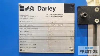 USED 1999 DARLEY EHP50 25/20
