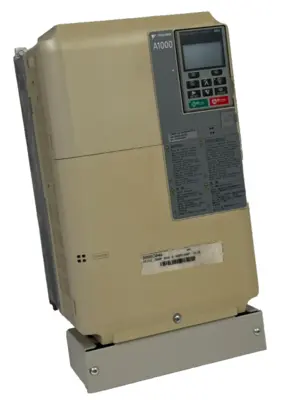 USED YASKAWA CIMR-AU4A0044FAA VFD DRIVE 400V 3PH. 44A/39A