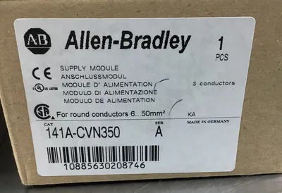 ALLEN BRADLEY 141A-CVN350 / A Supply Module 4E-13