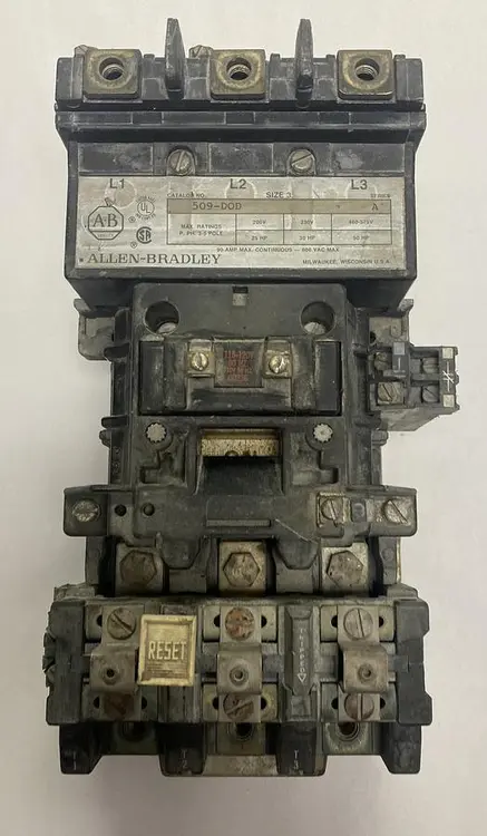 Used ALLEN-BRADLEY ALLEN-BRADLEY 509-D0D Starters | Surplus Asset Holdings #1204306