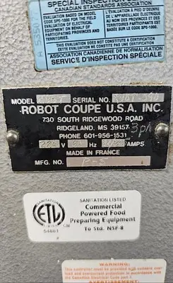 USED ROBOT COUPE R40