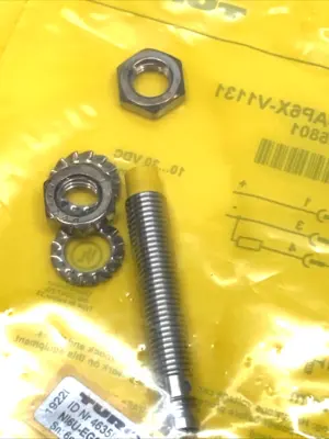 NEW TURCK INDUCTIVE SENSOR M8 6MM PNP NO IP68