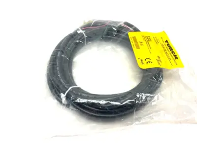 USED TURCK EUROFAST RIGHT ANGLE SINGLE ENDED CORDSET