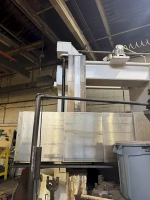 60" GRAY CNC VERTICAL TURRET LATHE. STOCK # 0888925