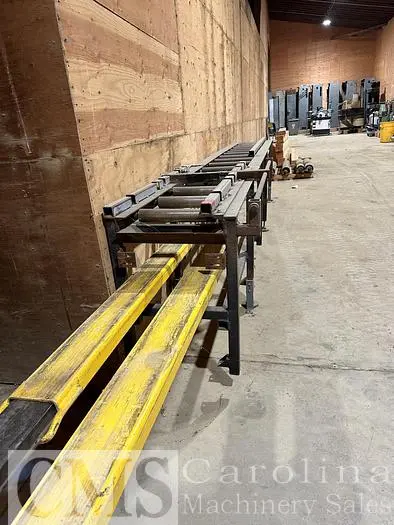 Used UNKNOWN CHOP SAW END FEED TABLE Conveyors | CAROLINA MACHINERY SALES #421352