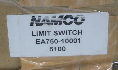 NEW NAMCO EA760-10001 SNAP LOCK LIMIT SWITCH EA76010001