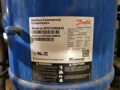 Used INGERSOLL-RAND PET1500-W5-VSD-CC Parts (Hydraulics and Pneumatics) British Columbia CA | Lenmark #1426176