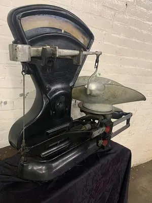 5907-380 Vintage Antique Toledo Scale Co. OVER/UNDER Parts Counting Ratio Model 4652 / 40 LB Capacity