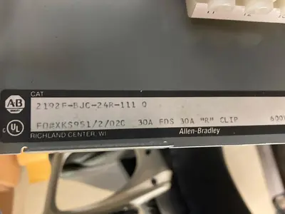 USED ALLEN-BRADLEY 2192F-BJC-24R-111 Q