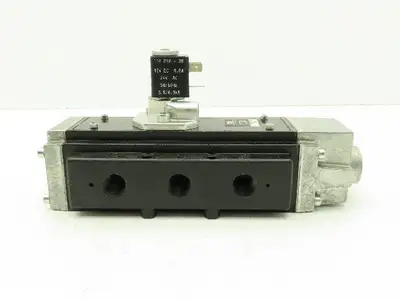 Aro J213SS-024-A Solenoid Spool Valve 5-Way 2 Pos 24V AC/DC 3/8" NPT