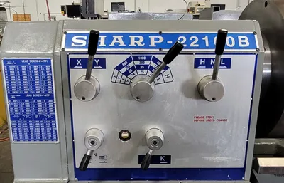 2013 SHARP 22100B Lathes, Gap Bed | Machinery Central (3)