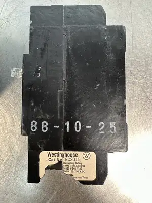 WESTINGHOUSE GC 2 pole 15 amp GC2015 CIRCUIT BREAKER (BIN-1.5.3)
