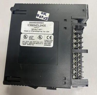 Used GE FANUC IC693MDL240E PLC Input & Output Ohio US | Surplus Asset Holdings #1234899