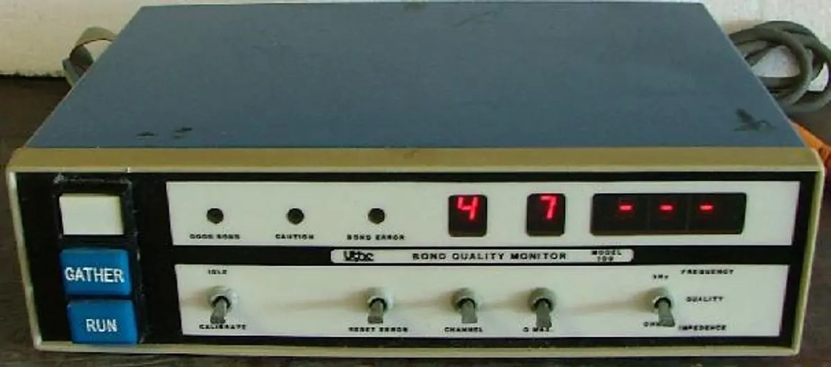QTY. 1. UTHE TECHNOLOGY INC. BOND QUALITY MONITOR,...
