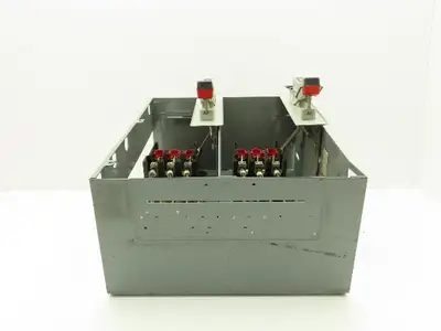 Square D 8998 MCC Bucket 60 Amp Dual Disconnect Switch 3 Pole 600V