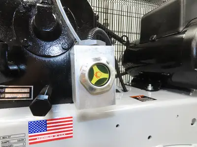 BelAire BA Reciprocating Air Compressor 23CFM 7.5HP 230V 1Ph 80 Gal