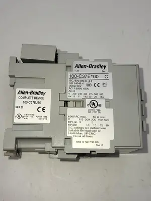 USED ALLEN-BRADLEY ALLEN BRADLEY 100-C37E / 100-C37EJ10 CONTACTOR 37 AMP