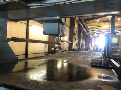 USED 1981 CINCINNATI BRIDGE / DOUBLE COLUMN GANTRY CNC MACHINING CENTER