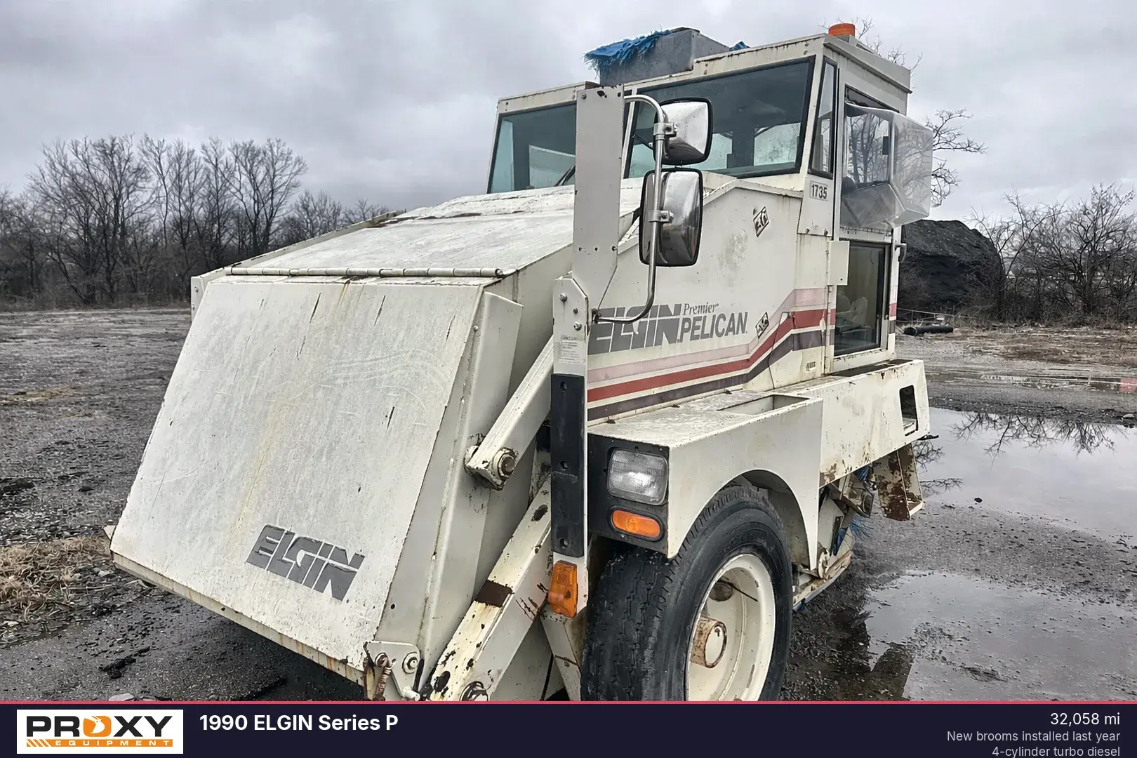 Used 1990 ELGIN SERIES P Street Sweeper Ohio US | Proxy Equipment #1385415
