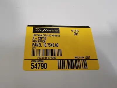 USED HOFFMAN A-12106CHSCFG