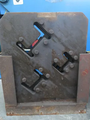 Peddinghaus 210/20 Mechanical Ironworker Heavy Capacity w/ Channel & I-Beam Dies