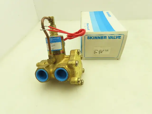 Honeywell Skinner LP5LR5150N Solenoid Valve 3-Way NC 125V 5-150 PSI 3/4" NPT