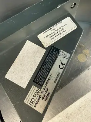 Sartorius ISI10-OUR Platform Scale MMWS03 (11.4.2)