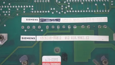 USED SIEMENS 6SC6100-0GB12 POWER SUPPLY CLAMPING MODULE