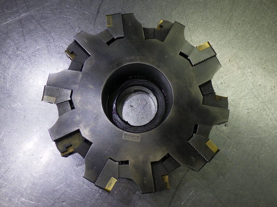 Sandvik 6" (.9252") Indexable Slot Mill 1.5" Arbor R331.32-152R38RM (LOC3021A)