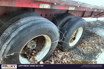 Used 2001 GREAT DANE 48 X 102 Flatbed Trailers Pennsylvania US | Proxy Equipment #1378100
