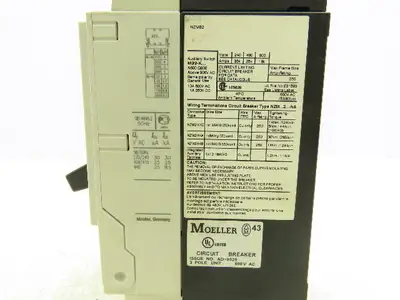 Moeller NZMB2 A100-NA Circuit Breaker 100A 600VAC 3 Pole