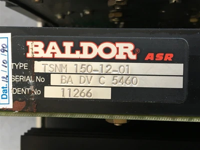 USED BALDOR TSNM 150-12-01(1-3)-BALDOR, DRIVE, MODIFIED TO G39