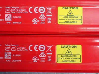 Used ALLENBRADLEY 450LE4FL1950YD Light Curtains & Grids Ohio US | HGR 24 #727919