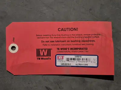 USED TB WOOD'S 5V9010