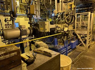 Used Farrel Continuous Compounding Line – Mixer, Extruder, Strand Pelletizer